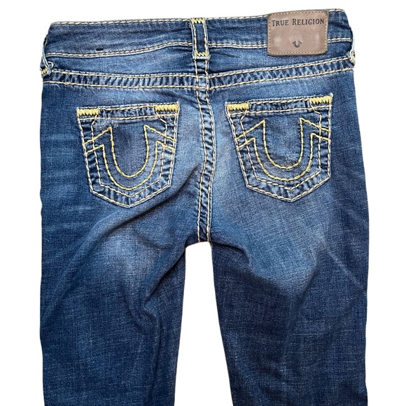 True Religion sz 28 straight jeans - Picture 4 of 5